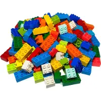 LEGO DUPLO 2x2, 2x4 Bausteine Grundbausteine Gemischt - 3437 3011