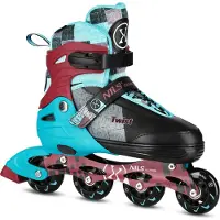 Rosfix Na13810 Twist Blau Rollschuhe Grösse M (35-38) Nils Extreme