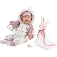 Llorens Mimi Babypuppe mit Geräuschen 42 cm, lacht und sagt Mama, Papa