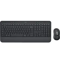 Logitech Signature MK650 Combo for Business, Kabellos, Bluetooth, Membran Key Switch, QWERTZ, Graphit, Maus enthalten