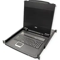 Aten CL6700MW KVM-Konsole, LCD, DVI, HDMI Full HD, IT-Layout