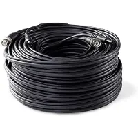 Nedis CCTV-Sicherheitskabel - BNC / DC - 10.0 m - Rund - PVC - Schwarz - Kartonverpackung