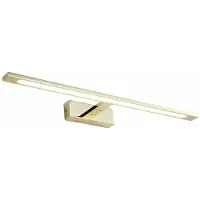 Zuma Line ZUMALINE LED-Wandleuchte über dem Spiegel, 62 cm, 2400 lm, 4000 K, IP44, Gold, ALTER W89443-20W-GD