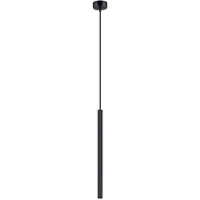 Sollux Pendelleuchte ARCHE 1 Schwarz 1xG9 8W Stahl 120x8x8cm