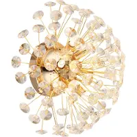 Globo Lighting Wandleuchte Metall goldfarben, 6x G9 LED