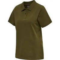 Hummel Stretch-Poloshirt für Damen Red