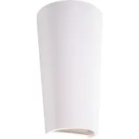 Sollux Lampada Da Parete Lampada Da Parete SAMIR Lampada Da Parete In Ceramica Lampadina A LED Geometrica Minimalista Installazione Facile Colore Grig