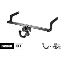 BRINK Anhängevorrichtung 538340 für JEEP COMPASS (MK49) PATRIOT (MK74) 16 951kg