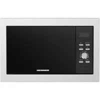 Heinner HMW-BI2360SS, Integriert, Grill-Mikrowelle, 23 l, 800 W, Eingebautes Display, LED