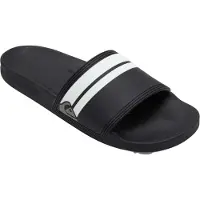 Quiksilver Rivi Slide Black/Black/White Größe EU 44