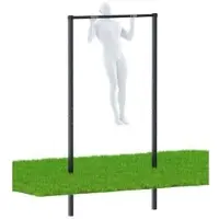 QLS Klimmzugstange Kraftstation Station street workout Rückentrainer Outdoor 145 cm 5819