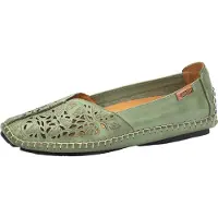 Pikolinos JEREZ Damenschuhe - bequeme Slipper - Halbschuhe grün Freizeit NEU