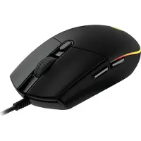 Logitech G 910-005790, Beidhändig, USB Typ-A, 8000 DPI, 1 ms, Schwarz