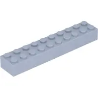 LEGO 2x10 Stein 3006 Hellgrau 100 Stück