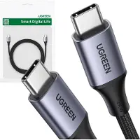 UGREEN 90440, 2 m, USB C, USB C, USB 2.0, Schwarz