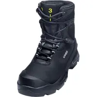 Uvex 3 Sicherheitsschuh Stiefel S3L, schwarz schwarz 37