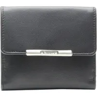 Esquire Leder Wiener Schachtel Geldbörse Helena Lady Wallet RFID Black schwarz