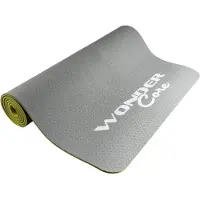 Wonder core – Yogamatte Tpe – Gelb/Grau