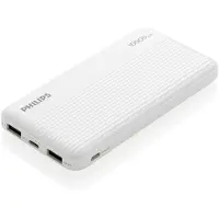 Philips Phil-dlp1810nb/62 10000mah Powerbank Durchsichtig Durchsichtig One Size