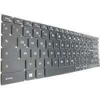 T-ProTek DEUTSCHE - Tastatur Keyboard Weiß Beleuchtung kompatibel für MSI GF66 Katana 12UDO/12UDOK (MS-1584)