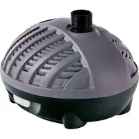 HEISSNER HSP2500-00, Verdrängungspumpe, 33 W, 2500 l/h, Frostbeständig, Schwarz, Grau
