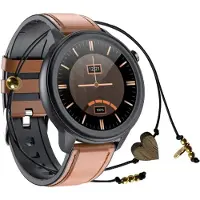 Maxcom FW46 Xenon Smartwatch Schwarz 1,3" TFT Touchscreen Herzfrequenzmesser Lederarmband