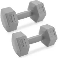 Spokey Monster-Set mit 2 x 3 kg Sechskant-Hanteln –