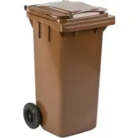 POV Mini Container 120 Liter, Braun
