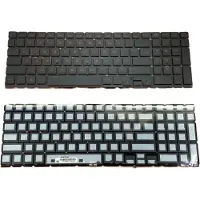 T-ProTek DEUTSCHE-Tastatur Keyboard Beleuchtung kompatibel für HP Omen 15-dc1100