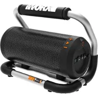 WORX WX009.9, 40 W, 92,5 dB, Verkabelt & Kabellos, 10 m, Edelstahl, Schwarz, Tablet / Smartphone