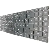 T-ProTek DEUTSCHE - Tastatur Keyboard Schwarz RGB Beleuchtung kompatibel für MSI GF66 Katana 11UD-614