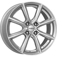 Dezent 15 Zoll Alufelge tn silver 15"x6" 4x108 PCD ET45 63.4mm Felge Silber
