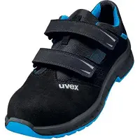 Uvex Sicherheitssandale 2 trend 6936 S1 FO SR W11 Gr. 43 blau/schwarz