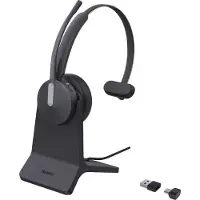 Yealink BH70 Mono mit Standfuß Teams USB-C/A Headset, Kabellos, 20 - 20000 Hz, Büro/Callcenter, 91 g, Kopfhörer, Schwarz