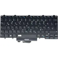 T-ProTek DEUTSCHE - Tastatur Keyboard Ohne Rahmen mit Beleuchtung kompatibel für DELL Latitude E5250
