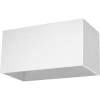 Sollux Wandleuchte QUAD MAXI weiß 2xG9 8W Aluminium 10x12x20cm