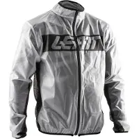 Leatt Herren Regenjacke Racecover Rain Jacket, Transparent, XL