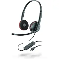 HP Poly Headset Blackwire C3220 binaural USB-C (Schwarz)