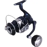 Shimano 21 TwinPower SW C, 5000 HG, Beidhändig, Salzwasser Angelrolle, Frontbremse, TPSW5000HGC