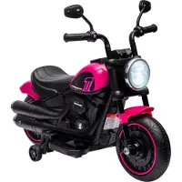 HOMCOM Kinder Elektro-Motorrad Kindermotorrad 6V Kinderfahrzeug für 1,5-3 Jahre