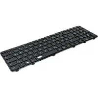 T-ProTek DE - Schwarz Tastatur mit Rahmen kompatibel für HP Pavilion DV6-6033sg, DV6-6086eg