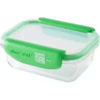 Mastrad StorEat XS Vorratsdose, Borosilikatglas, 370 ml, F93008