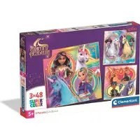 Clementoni Unicorn Academy Puzzle 3x48
