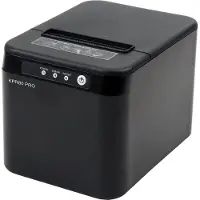 Olympia Küchendrucker KPR 80 Pro, Thermodruck, für Bons mit B 80 mm, bis zu 230 mm/s, USB/LAN, inkl. Datenkabel, schwarz