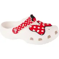Crocs Classic Disney Minnie Mouse Clog 208710-119, Badelatschen, für Mädchen, Weiß