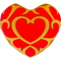 Tomy The Legend Of Zelda Mocchi-mocchi Heart Container 37 Cm Teddybär One Size