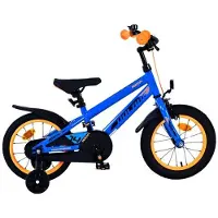 Volare Rocky Kinderfahrrad - Jungen - 14 Zoll - Blau