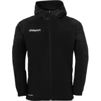 Uhlsport Kapuzenjacke GOAL 25 EVO WOVEN HOOD JACKET Unisex 1002217_01 schwarz/anthra L