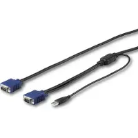 StarTech.com .com RKCONSUV6 kvm-Kabel Schwarz