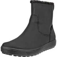 Ecco Boots Soft 7 Tred W Damen Black-Schuhgröße 37